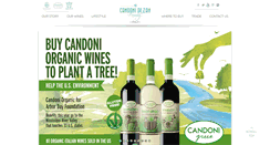 Desktop Screenshot of candonidezanwines.com